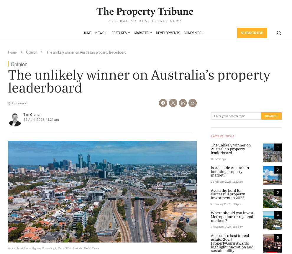 The Property Tribune - Darwin